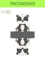 çocuklar için hazır hayvan model maketi şablonu, paper craft model animals